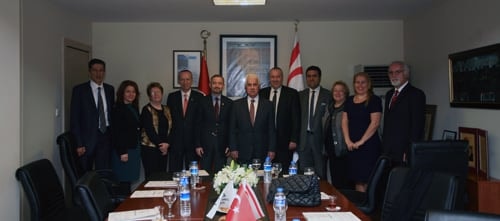 Kktc Cumhurbaşkanı Eroğlu İstanbul 
Barosunu Ziyaret Etti - 15