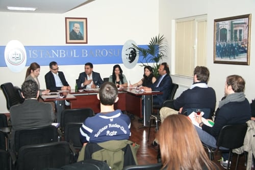 Alman Stajyer Avukatlar Ve Amerikalı Hukuk Öğrencileri Baromuzu Ziyaret Etti

 - 11