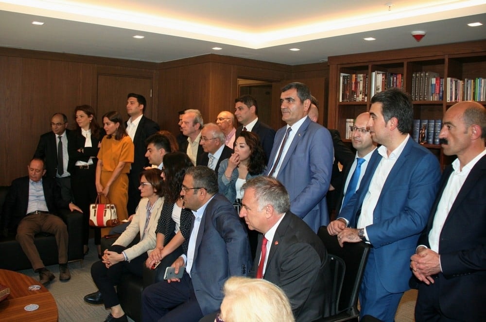 Cumhurbaşkanı Adayı İnce İstanbul Barosunu Ziyaret Etti - 12