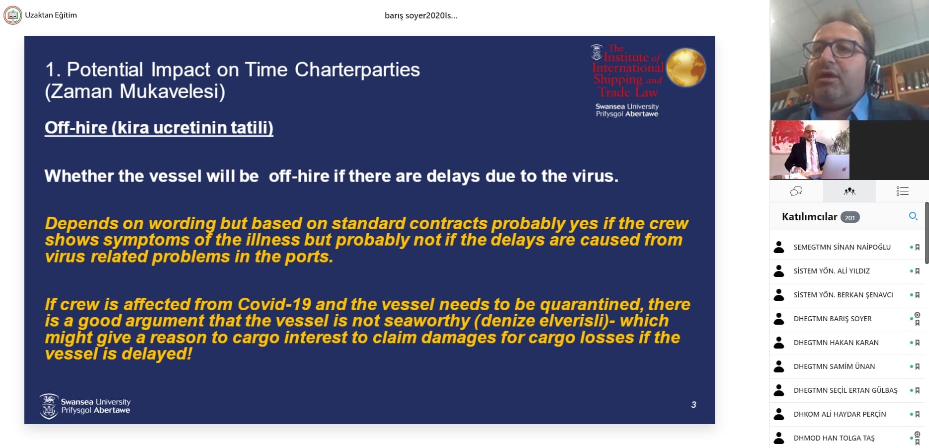 COVID-19 (CORONA) Virüsünün Deniz Ticaretine Hukuki Etkileri - 6