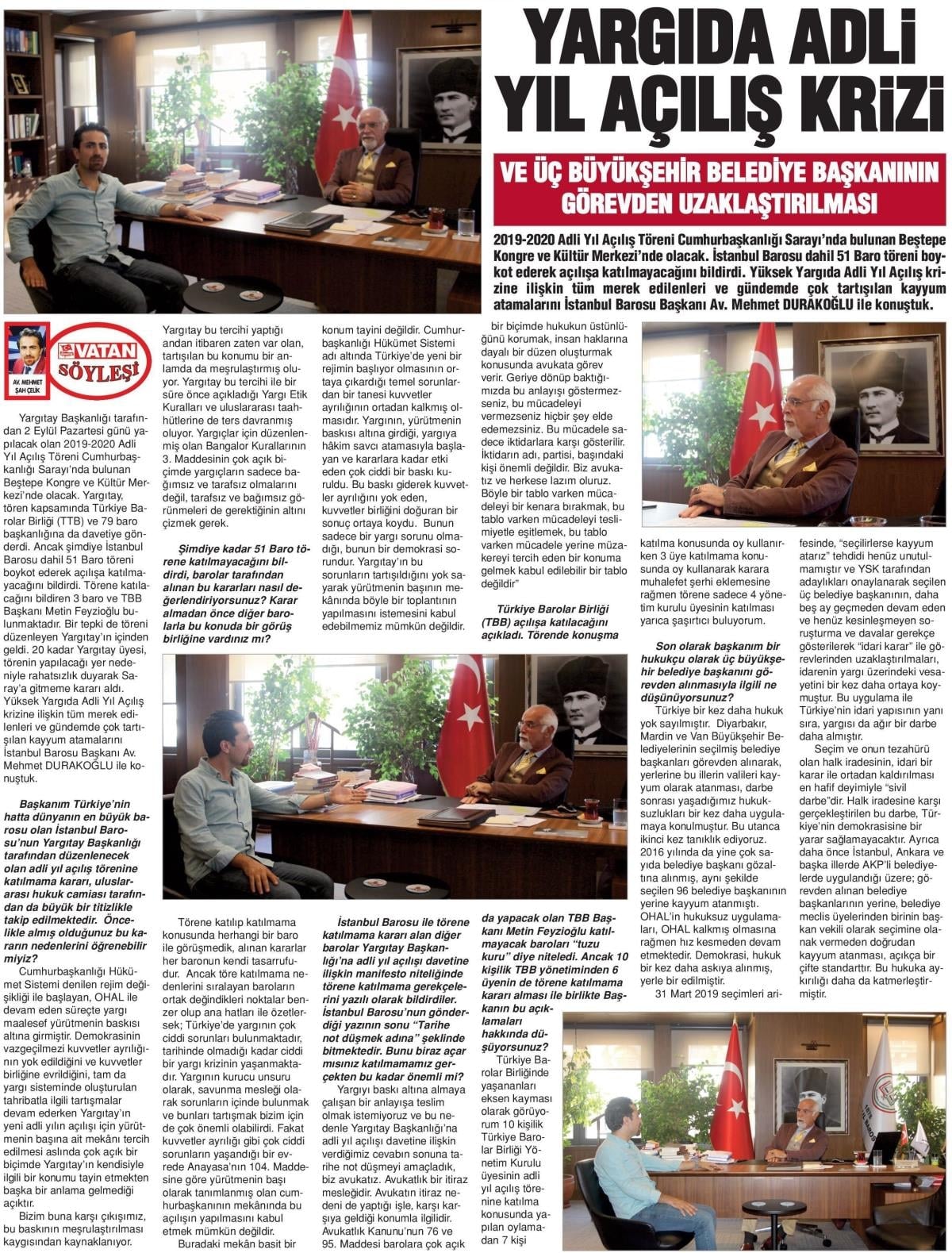 Yargıda Adli Yıl Açılış Krizi  - 1