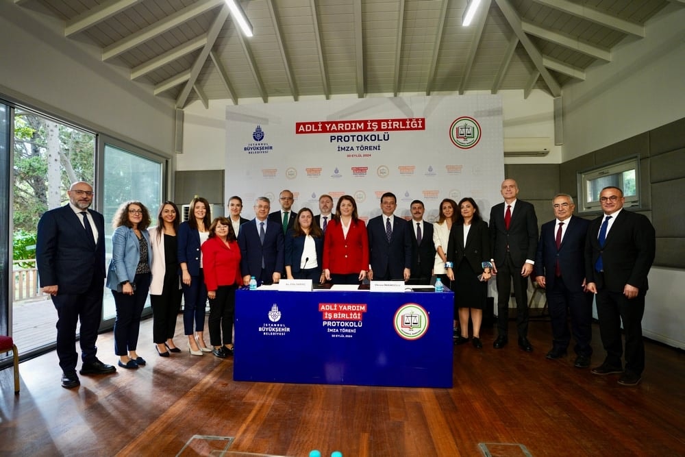 İstanbul Barosu ve İBB Arasında ‘Adli Yardım İş Birliği Protokolü’ İmzalandı - 1