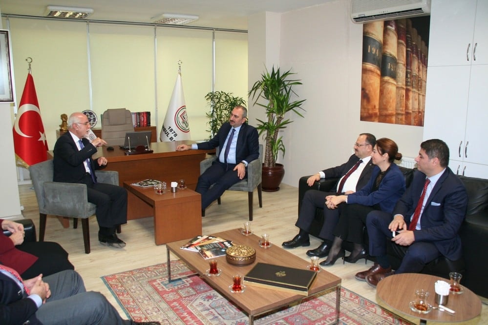 Adalet Bakanı Gül, İstanbul Barosunu Ziyaret Etti - 34