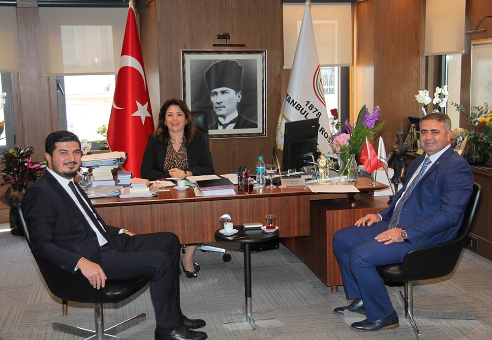 Av. Ahmet Tüysüz’den Başkanımız Av. Filiz Saraç’a Ziyaret - 1
