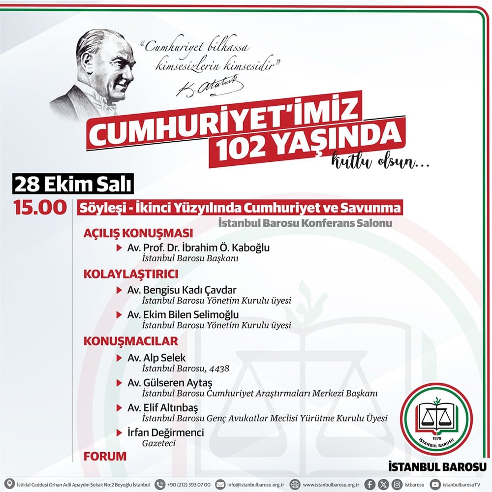 Cumhuriyet’imiz 102 Yaşında! - 2