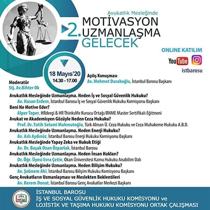 Avukatlık Mesleğinde Motivasyon, Uzmanlaşma, Gelecek II