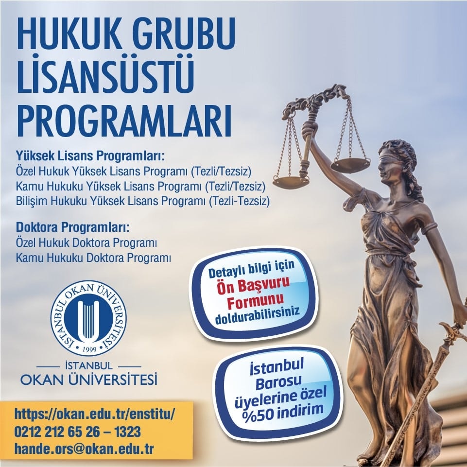 Hukuk Grubu Lisansüstü Programları