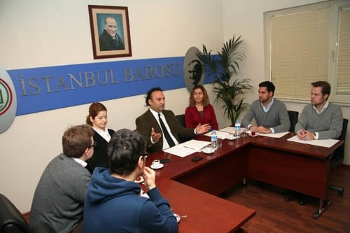 Alman Stajyer Avukatlar İstanbul Barosu’Nu Ziyaret Etti
 - 25