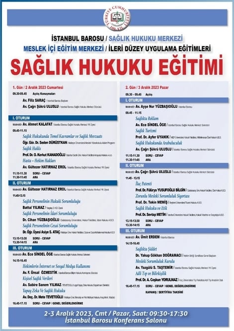 Sağlık Hukuku Eğitimi - 20