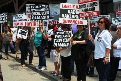 Devrim Yasamız Medeni Kanuna Sahip Çıkıyoruz Yürüyüşü - 91