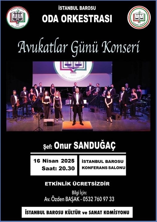 İstanbul Barosu Oda Orkestrası Avukatlar Günü Konseri
