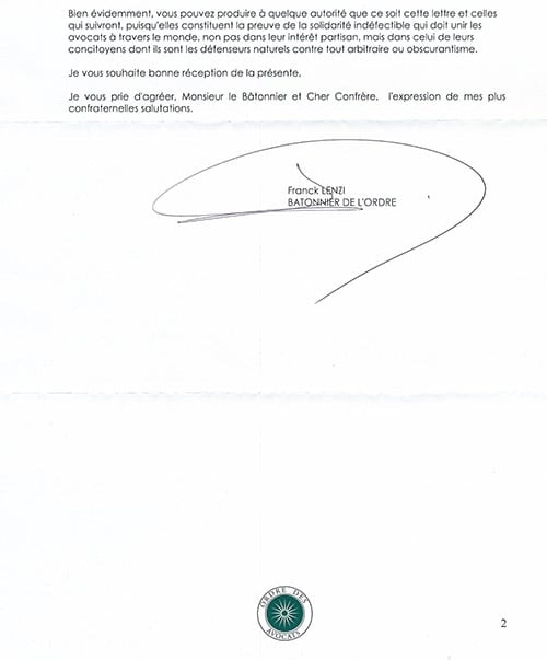 Fransız Barolarından İstanbul Barosu’Na Tam Destek

 - 16