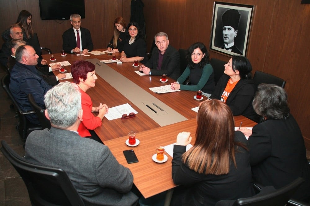 Gürcistan Acara Bölgesi Avukatlar Birliği Temsilcileri Baromuzu Ziyaret Etti - 1