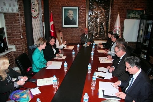 Federal Alman Parlamentosu Milletvekilleri İstanbul Barosu’Nu Ziyaret Etti
 - 1