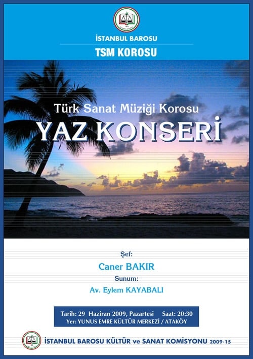 Türk Sanat Müziği Yaz Konseri - 1