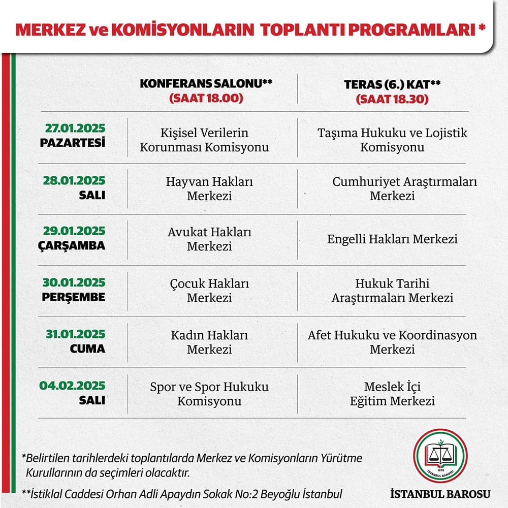 Komisyonlar ve Merkezlerde Seçimli Toplantılar Devam Ediyor - 1