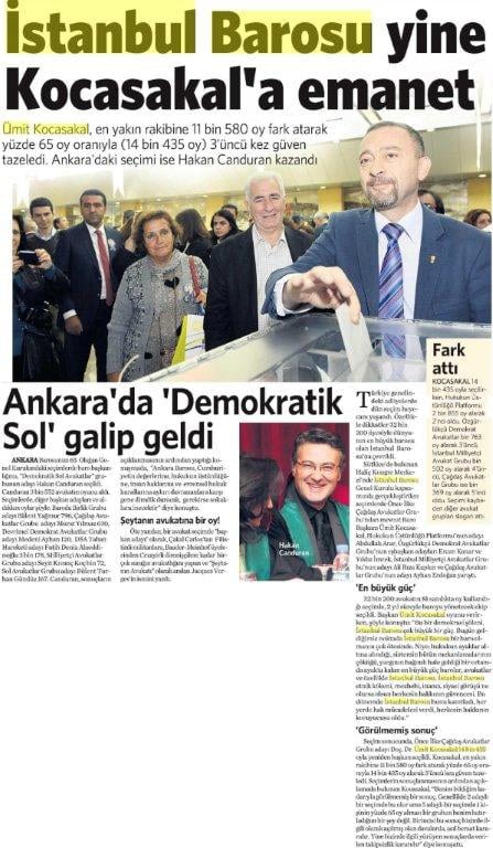 Ümit Kocasakal İstanbul Barosu Başkanlığına Yeniden Seçildi 

 - 431