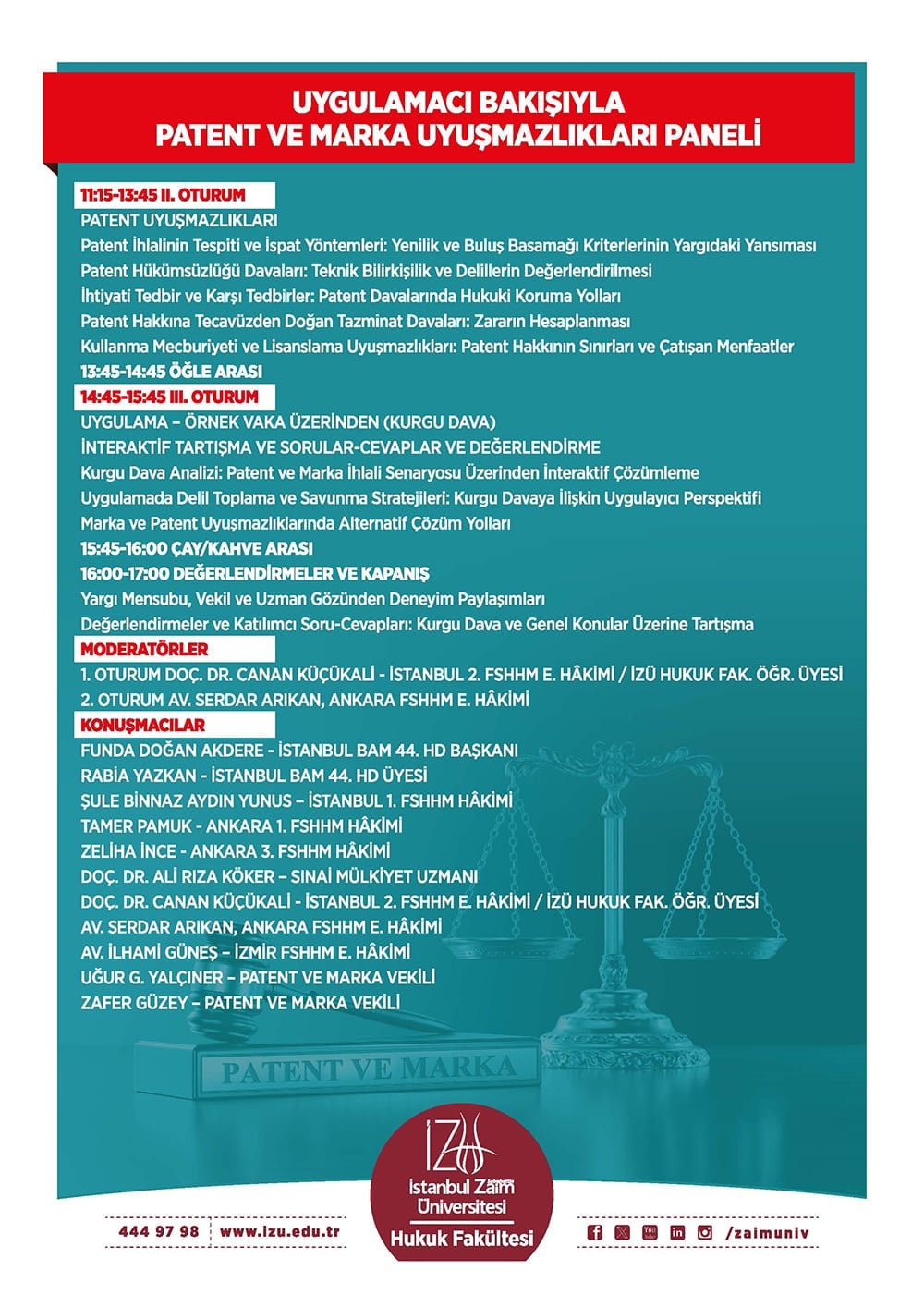 Uygulamacı Bakışıyla Patent ve Marka Uyuşmazlıkları Paneli - 2