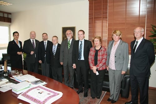 Nıedersachsen Adalet Bakanı Baromuzu Ziyaret Etti
