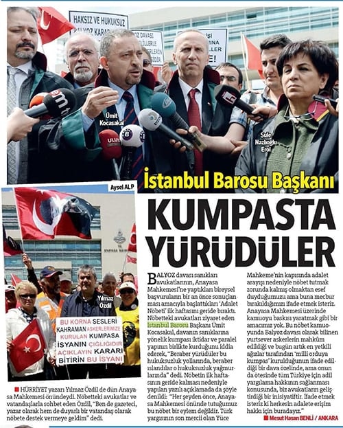 İstanbul Barosu Adalet Nöbetinde...
 - 5