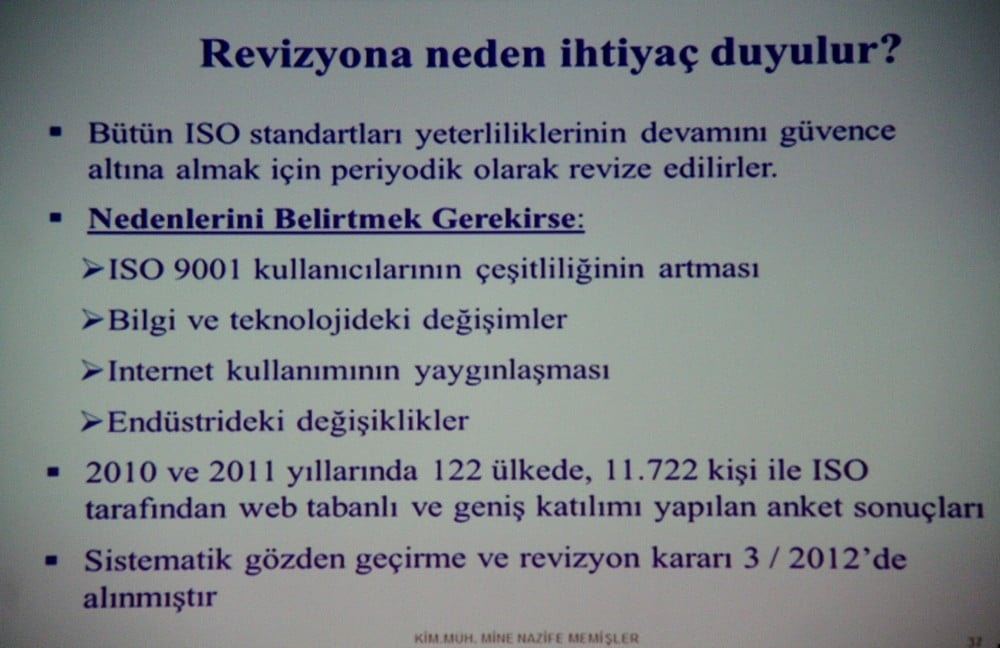 Kalite Yönetimi Sistemi Temel Eğitimi Yapıldı - 74