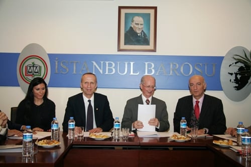 İrlanda Büyükelçisi İstanbul Barosunu Ziyaret Etti 
 - 3