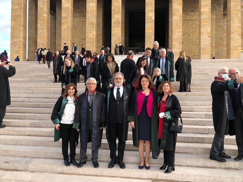 Türkiye Barolar Birliği’nin Yeni Yönetimi Ata’nın Huzurunda - 4