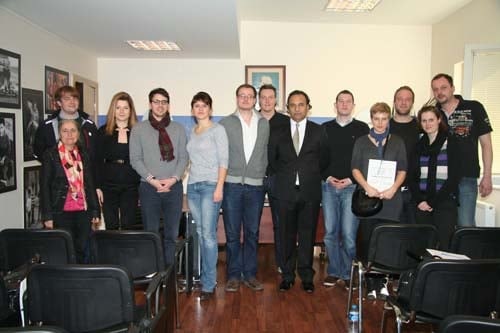 Berlinli Stajyer Avukatlar İstanbul Barosu’Nu Ziyaret Etti

