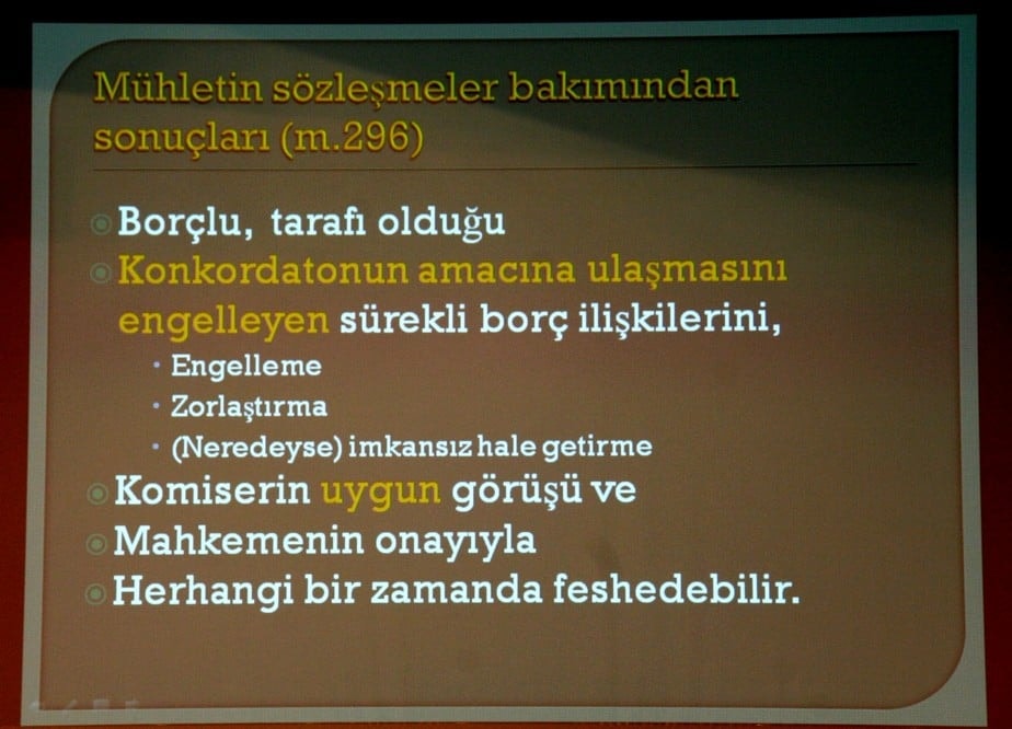 Konkordato ve Elektronik Tebligat - 38