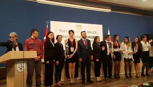 Kurgusal Dava Yarışması'nda İstanbul Barosu Bölge Şampiyonu - 2