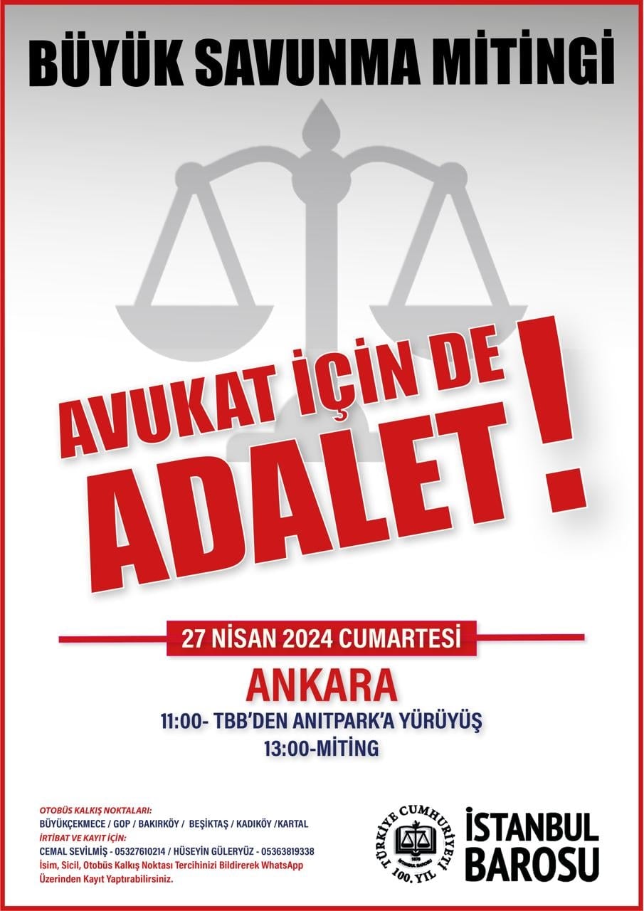 Avukat İçin de Adalet