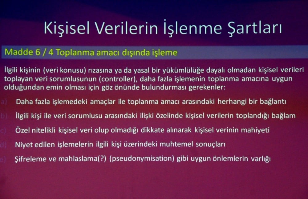 Avrupa Genel Veri Koruma Tüzüğü ve KVKK - 47