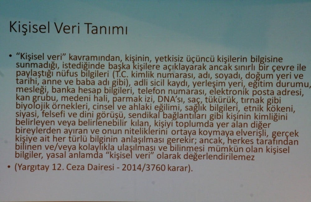 Kişisel Verilerin Korunması - 29