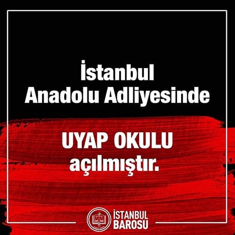 İstanbul Anadolu Adliyesinde UYAP Okulu Açılmıştır