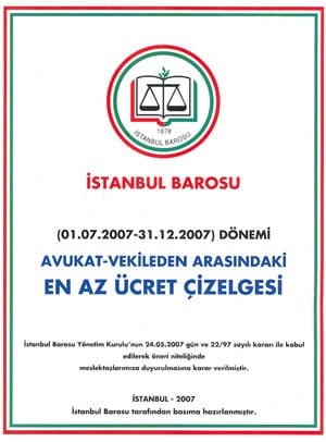 Tavsiye Niteliğindeki 
En Az Ücret Çizelgesi Yayınlandı