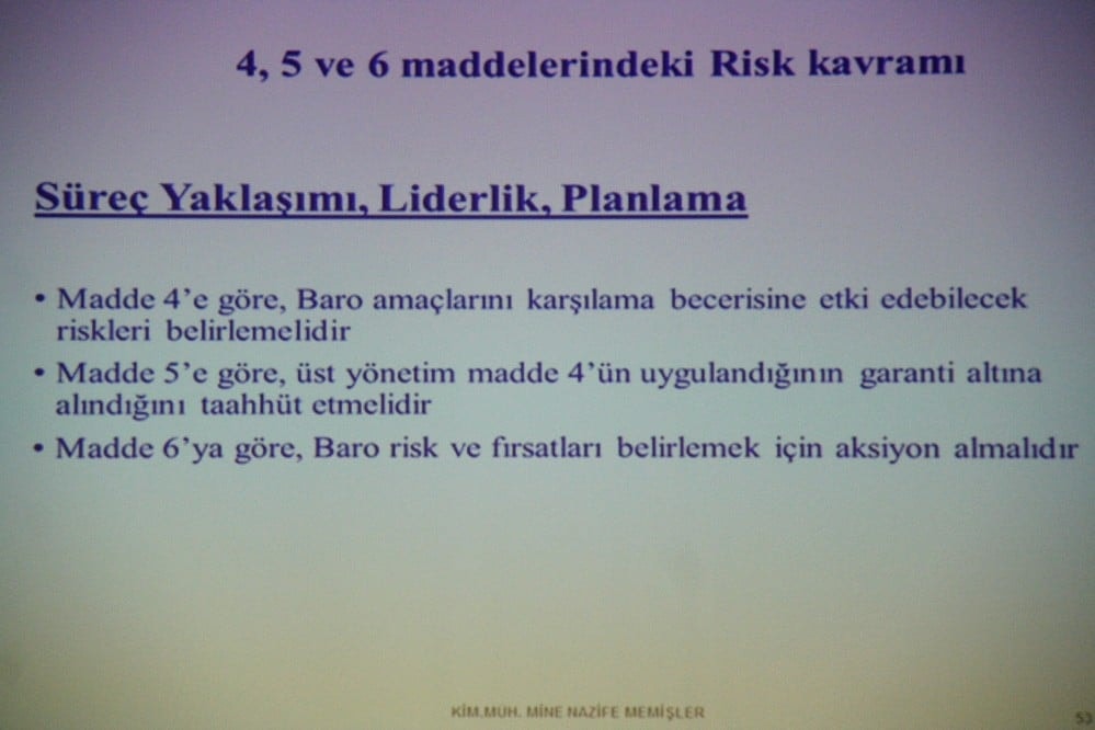 Kalite Yönetimi Sistemi Temel Eğitimi Yapıldı - 88