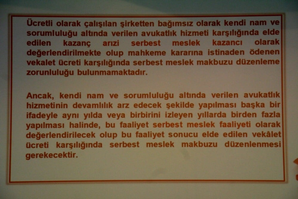 Avukatların Vergilendirilmesi  - 27