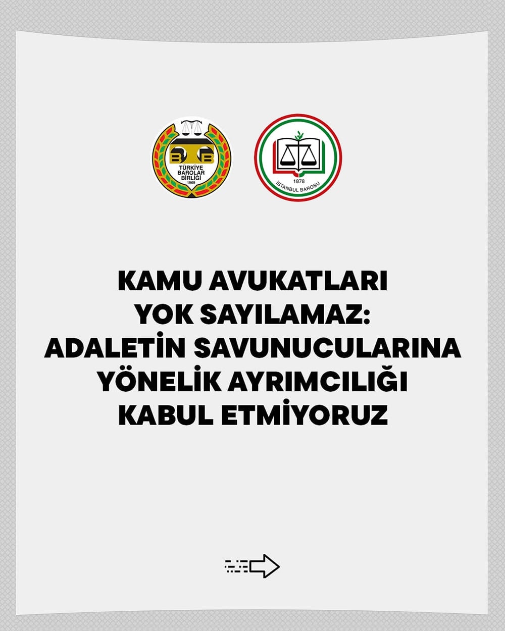 Kamu Avukatları Yok Sayılamaz: Adaletin Savunucularına Yönelik Ayrımcılığı Kabul Etmiyoruz - 1