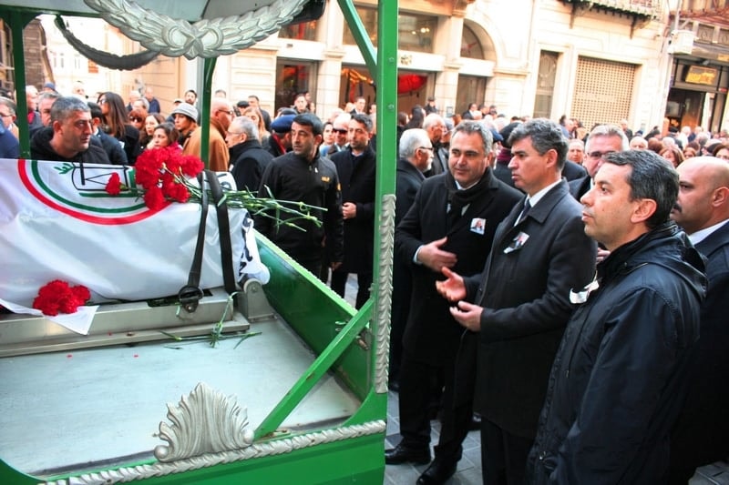 Başkanımız Av. Kazım Kolcuoğlu’nu Son Yolculuğuna Uğurladık - 102