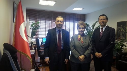 Uıa Milli Komitesinin Başkanı Ziyareti 
