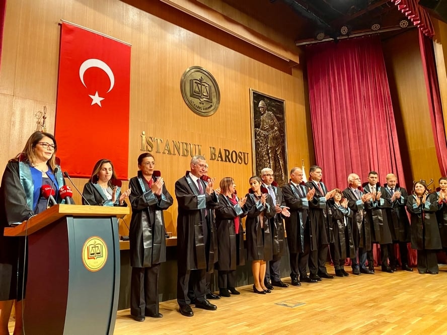 İstanbul Barosu'nun İlk Kadın Başkanı Av. Filiz Saraç Görevini Devraldı - 6