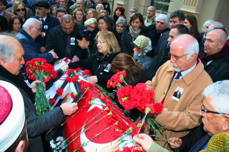 Başkanımız Av. Kazım Kolcuoğlu’nu Son Yolculuğuna Uğurladık - 52