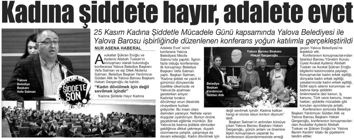 Kadına Şiddete Hayır, Adalete Evet - 5