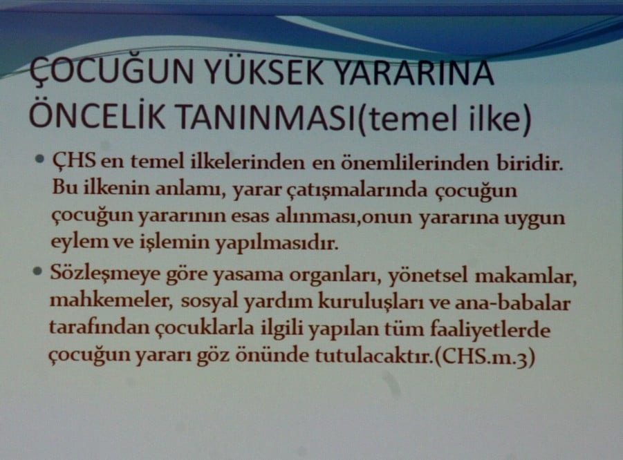 Çocuk Hukuku Konulu Eğitim Semineri - 26