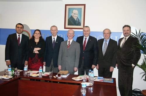 İrlanda Büyükelçisi İstanbul Barosunu Ziyaret Etti 
 - 1