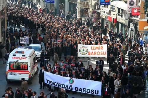 Barolar “Yargıya Ve Ülkeye Sahip Çıkma” Yürüyüşü Yaptılar - 39