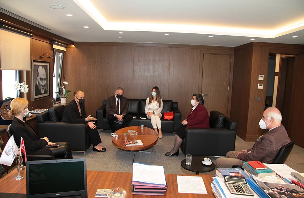 Kosova İstanbul Başkonsolosu Başkan Durakoğlu’nu Ziyaret Etti