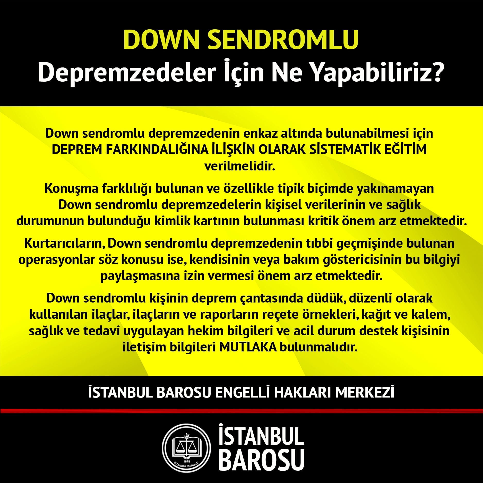 Engelli Depremzedeler İçin Ne Yapabiliriz? - 6