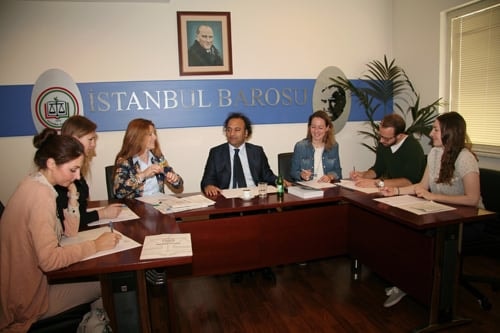 Berlinli Stajyer Avukatlar İstanbul Barosu’Nu Ziyaret Etti
 - 5