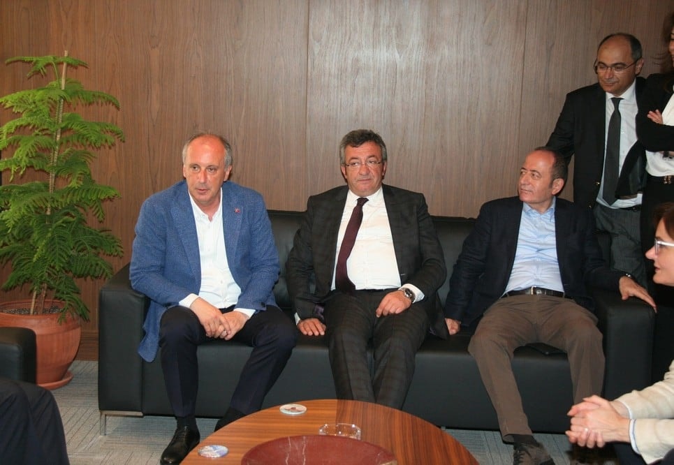 Cumhurbaşkanı Adayı İnce İstanbul Barosunu Ziyaret Etti - 11